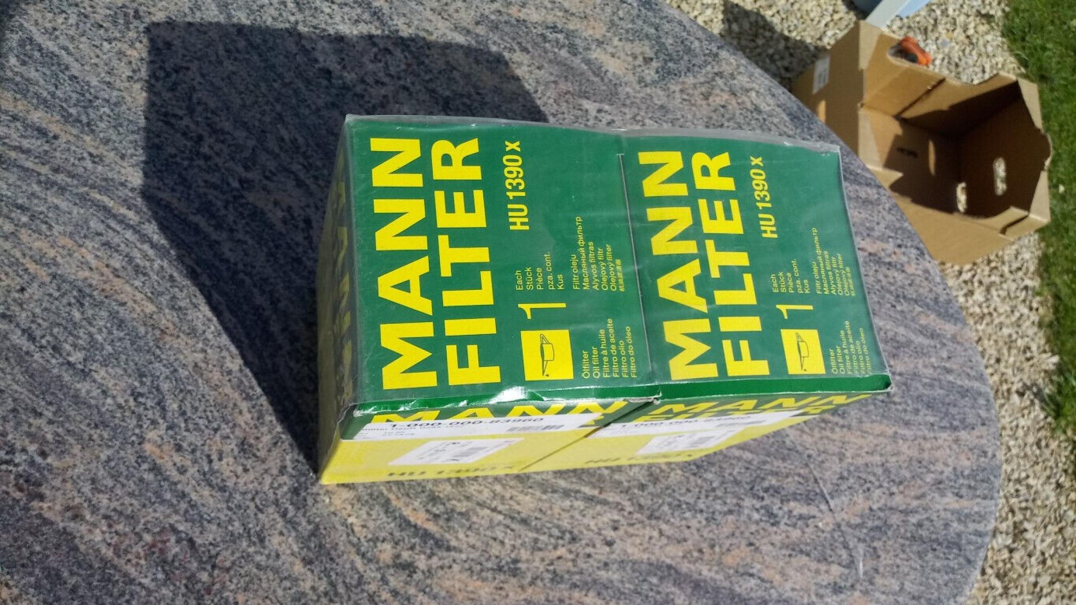 2 x Mann Filter HU 1390X, € 29,- (8130 Frohnleiten)