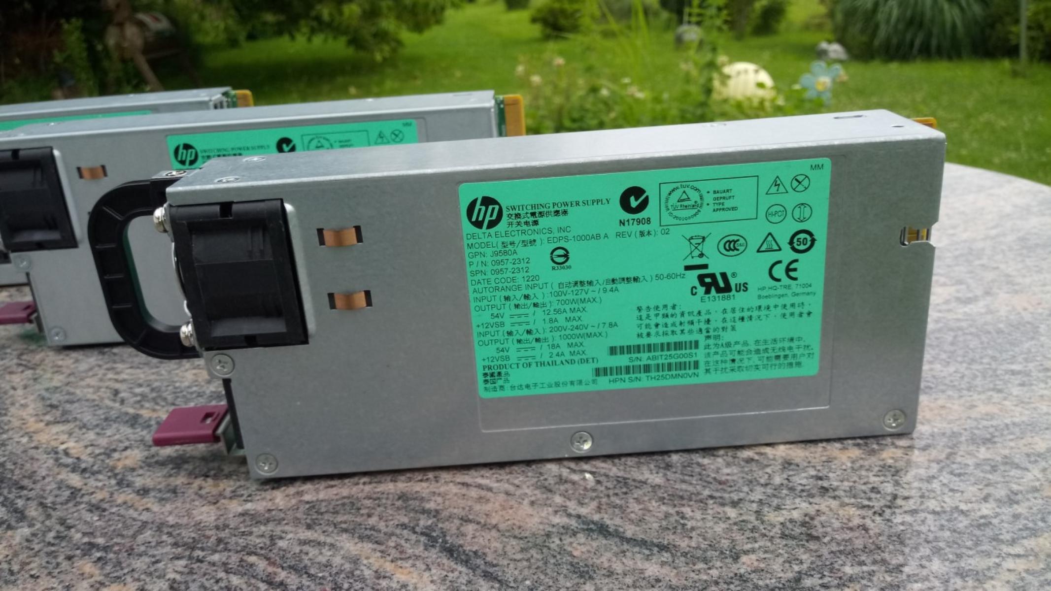 Netzteil Power Supply HP PSU J9580A, € 39,- (8130 Frohnleiten)