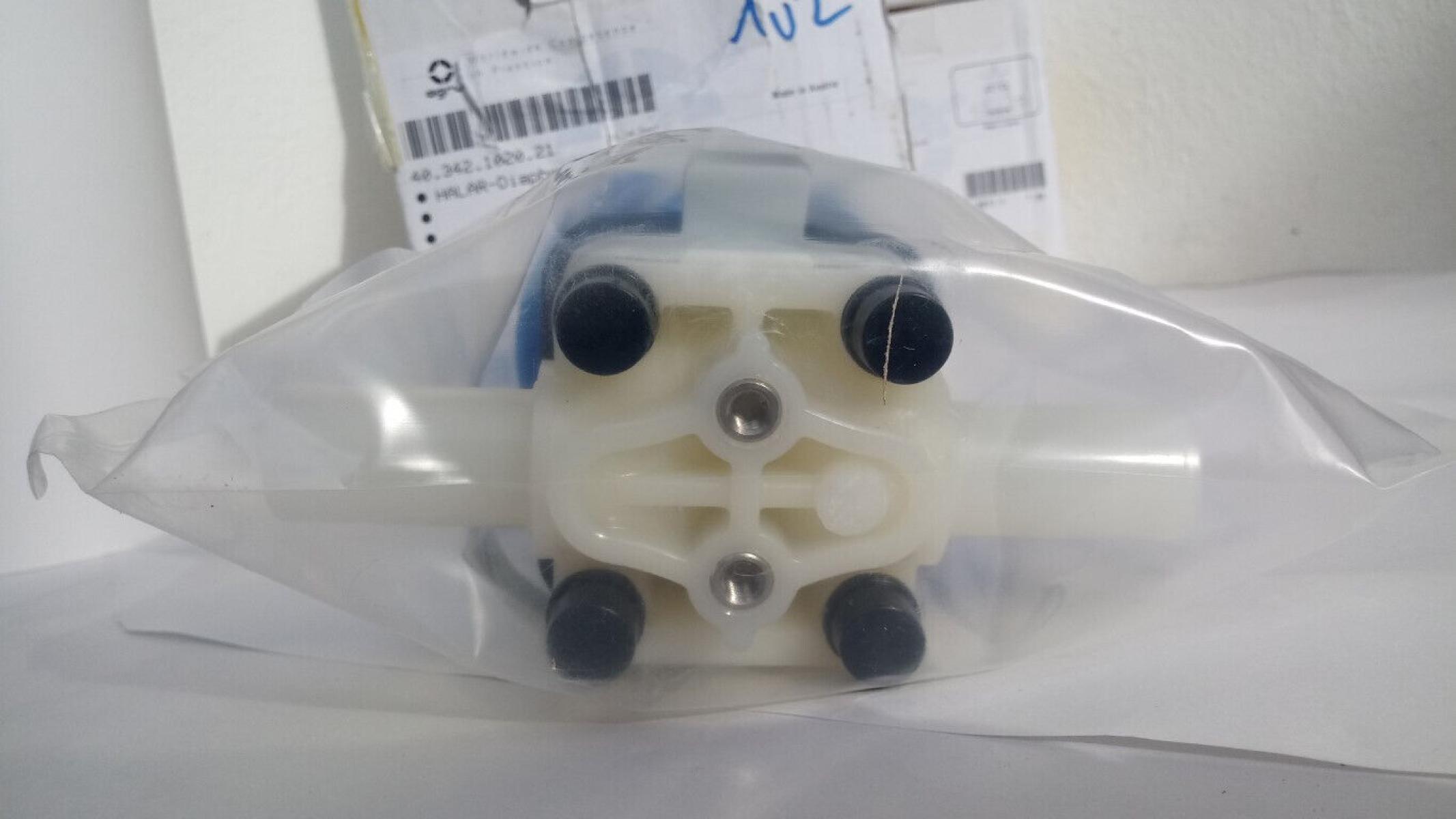 Agru Membranventil diaphragm valve ECTFE Halar 20mm 20x1,9 SDR21 EPDM/PTFE, € 49,- (8130 Frohnleiten)