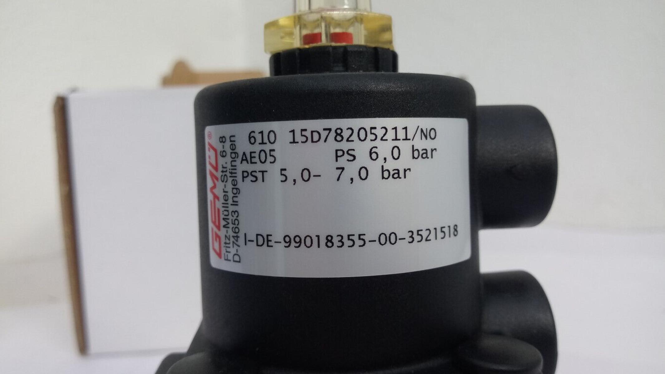 Gemü Membranventil 610 15D78205211/N diaphragm valve, € 49,- (8130 Frohnleiten)