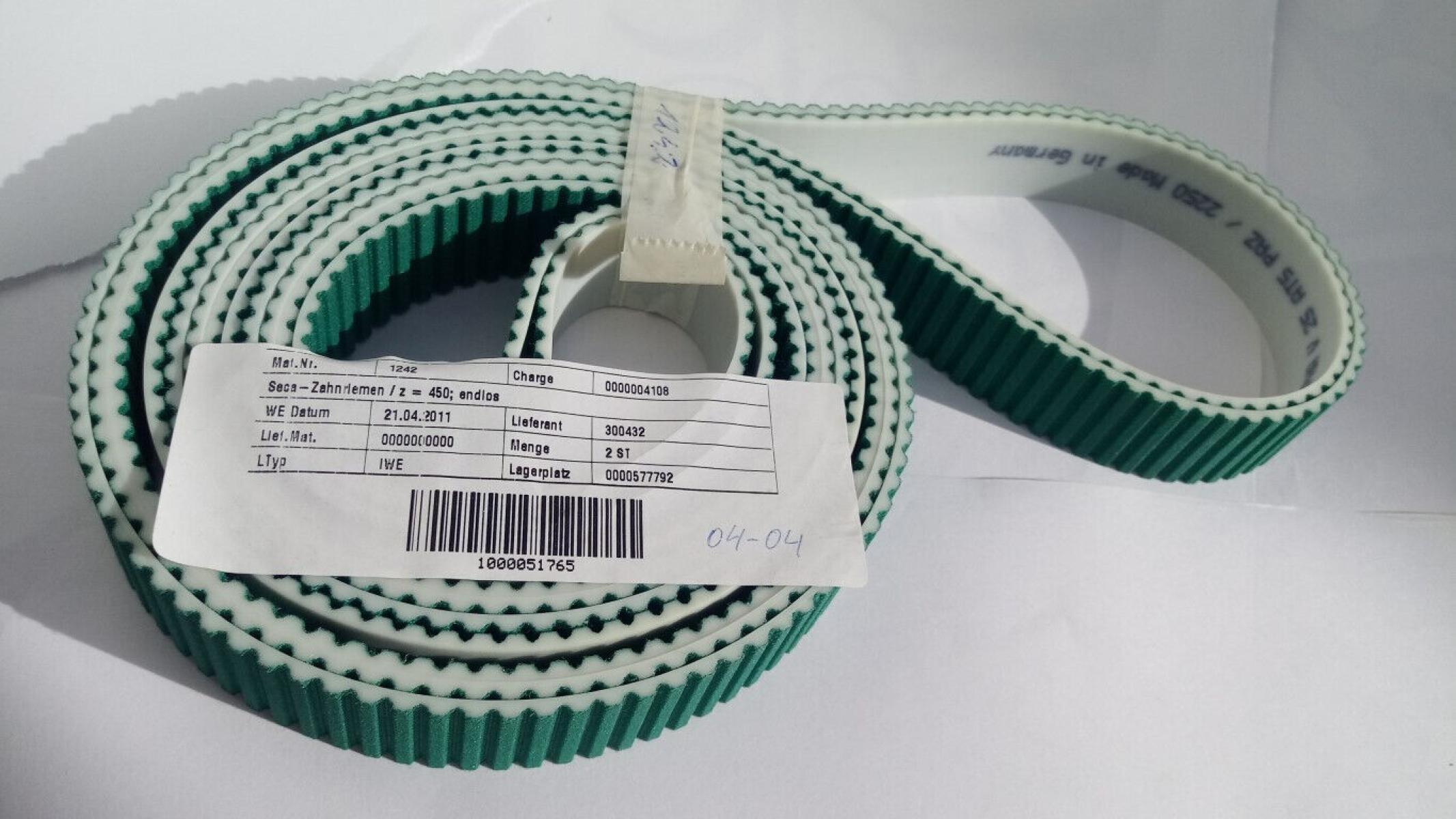 Seca AT5-2250-25 Zahnriemen Timing Belt, € 19,- (8130 Frohnleiten)