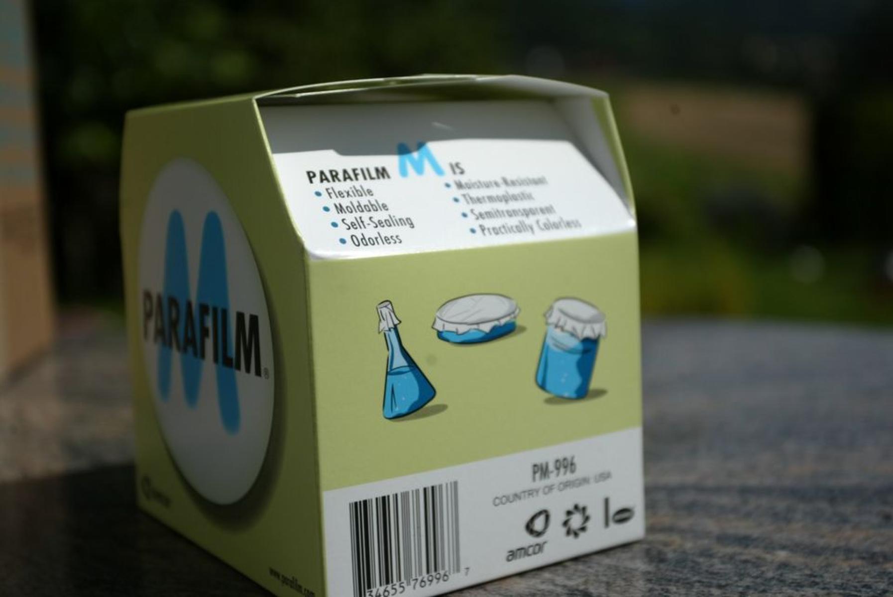 12 x Parafilm M PM996 4x125 ft bzw. 10cm x 38m, € 119,- (8130 Frohnleiten)