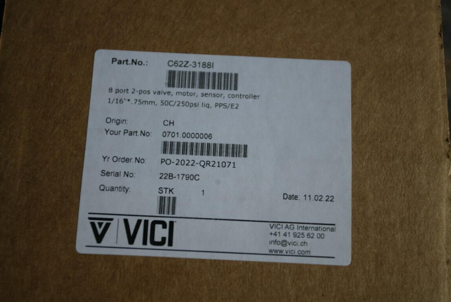 Vici C62Z-3188I injector, € 190,- (8130 Frohnleiten)