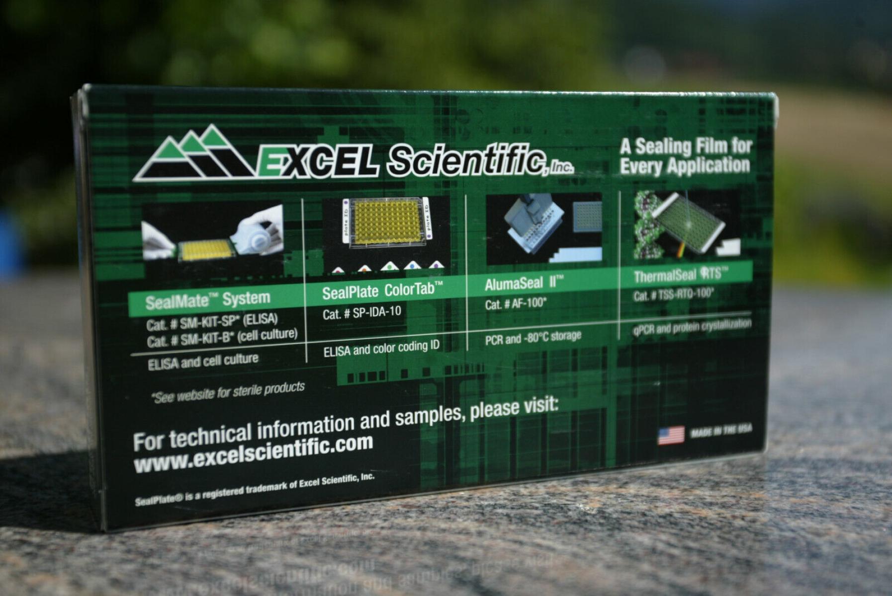 30 x Excel Scientific SealPlate Dichtfolie, € 199,- (8130 Frohnleiten)