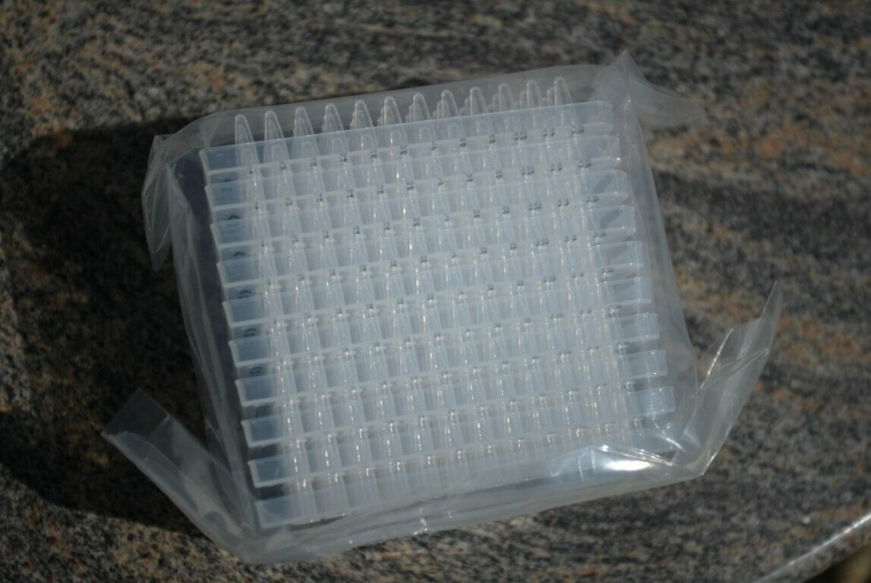 Steinbrenner 0.2 ml 96-Well PCR plate half skirt transparent, € 29,- (8130 Frohnleiten)