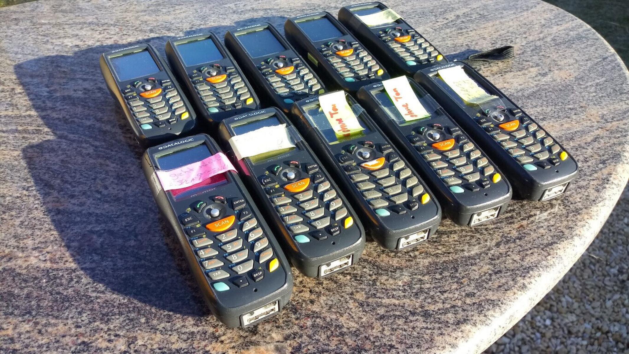 10 x defekte Datalogic Memor Handscanner Konvolut Lot, € 39,- (8130 Frohnleiten)