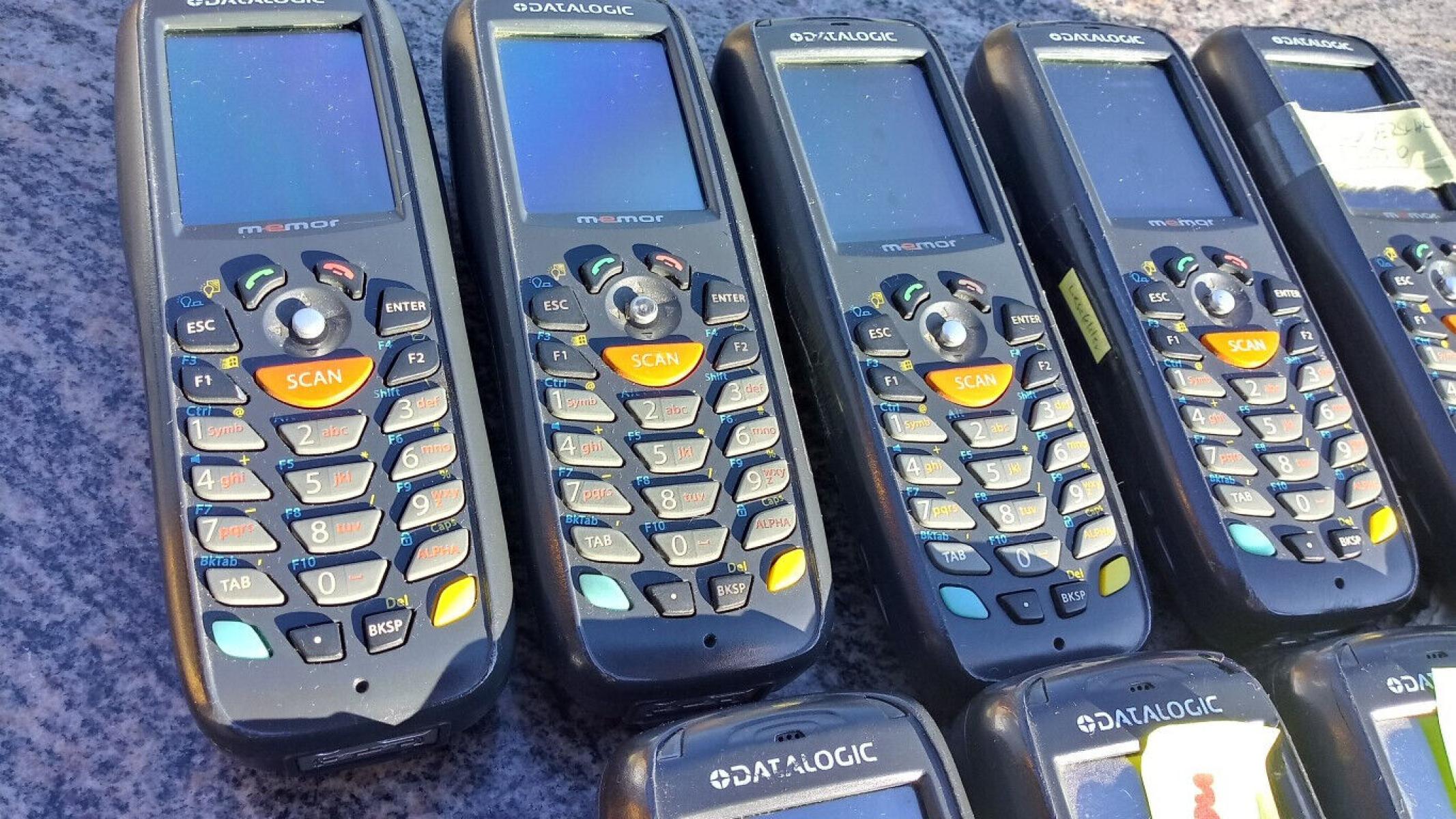 10 x defekte Datalogic Memor Handscanner Konvolut Lot, € 39,- (8130 Frohnleiten)