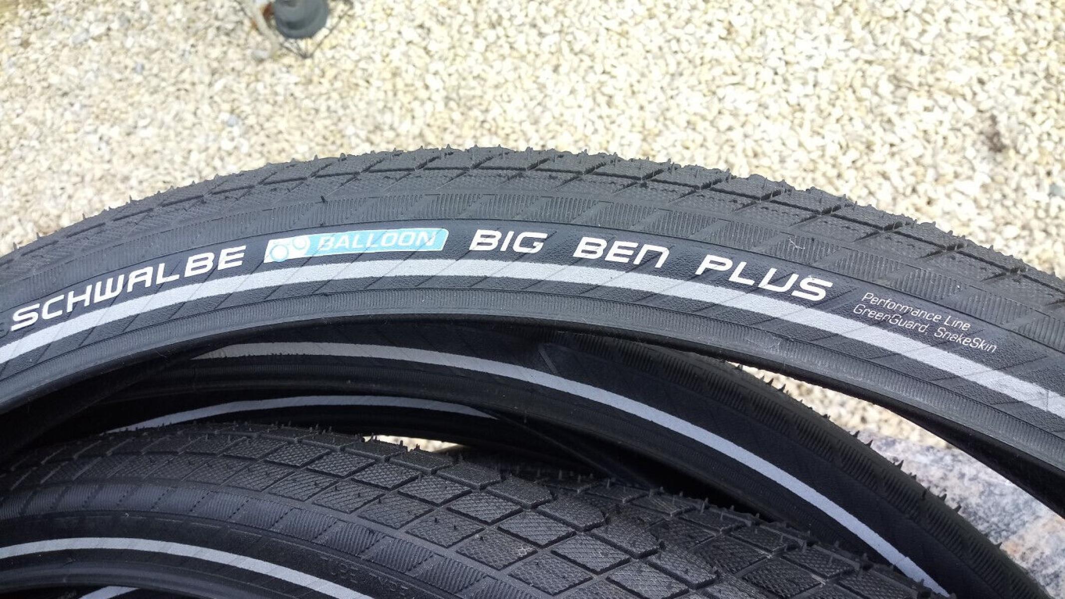 2 x Schwalbe BIG BEN PLUS 50-584 schwarz 27.5x2.00 Fahrradreifen, € 29,- (8130 Frohnleiten)
