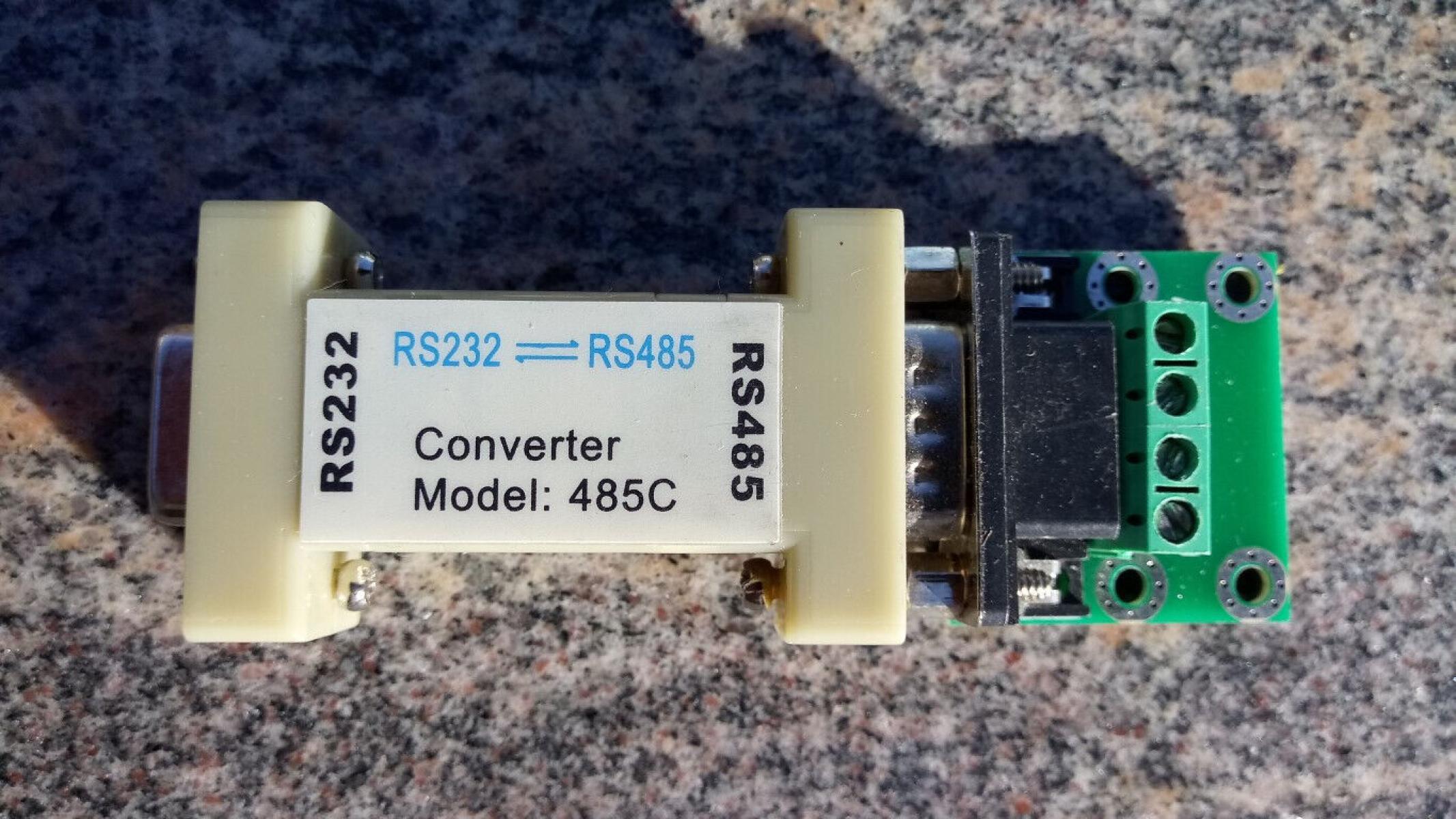 RS232 to RS485 Converter Adapter 485C, € 19,- (8130 Frohnleiten)