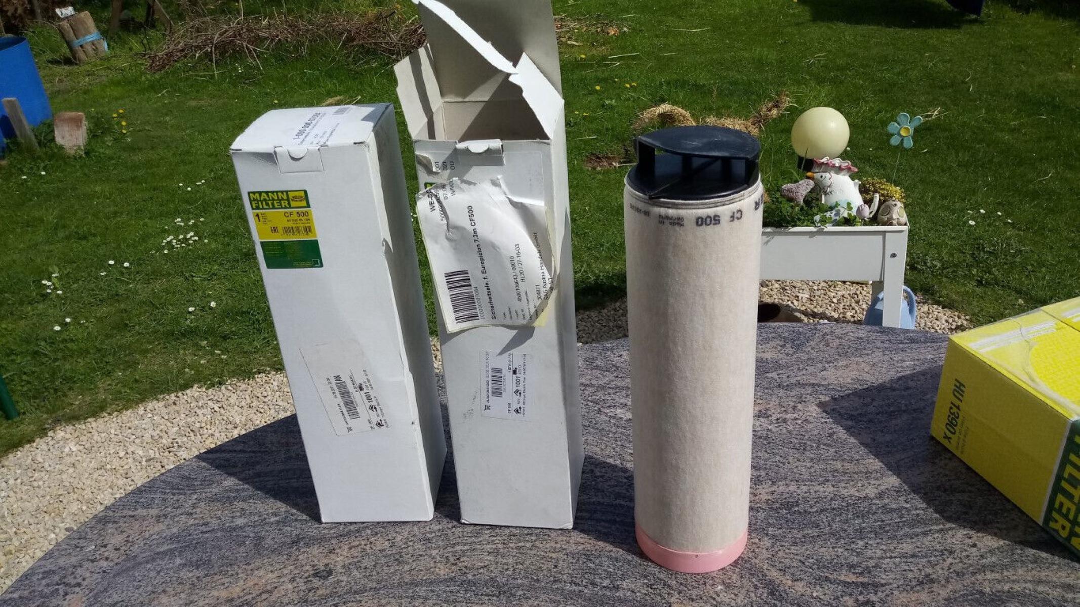 2 x Mann Filter CF 500 für Europiclon Luftfilter 45 500 55 109, € 29,- (8130 Frohnleiten)