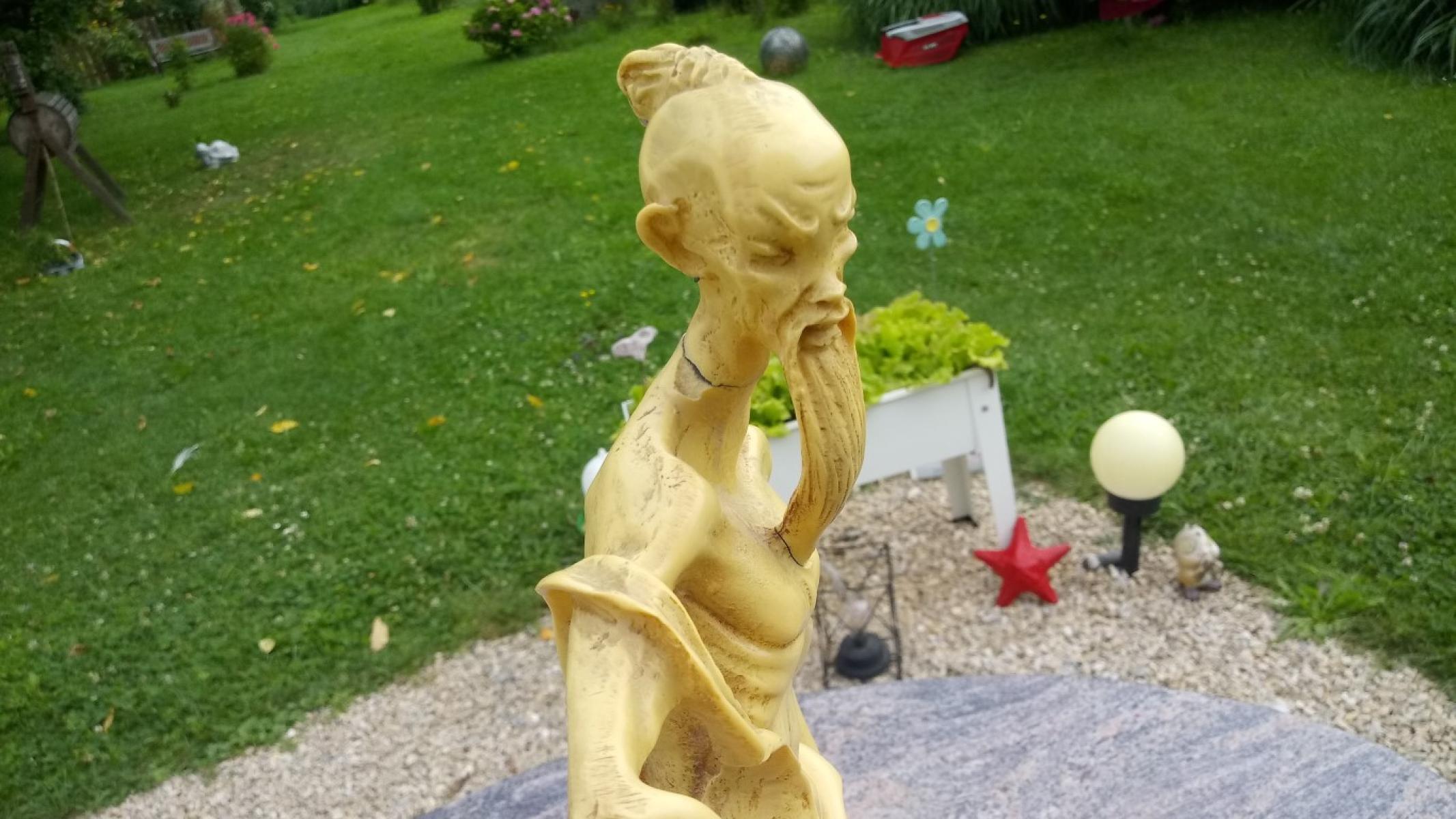 Asiatische asiatic Samurai Statue 50cm Höhe hight, € 99,- (8130 Frohnleiten)