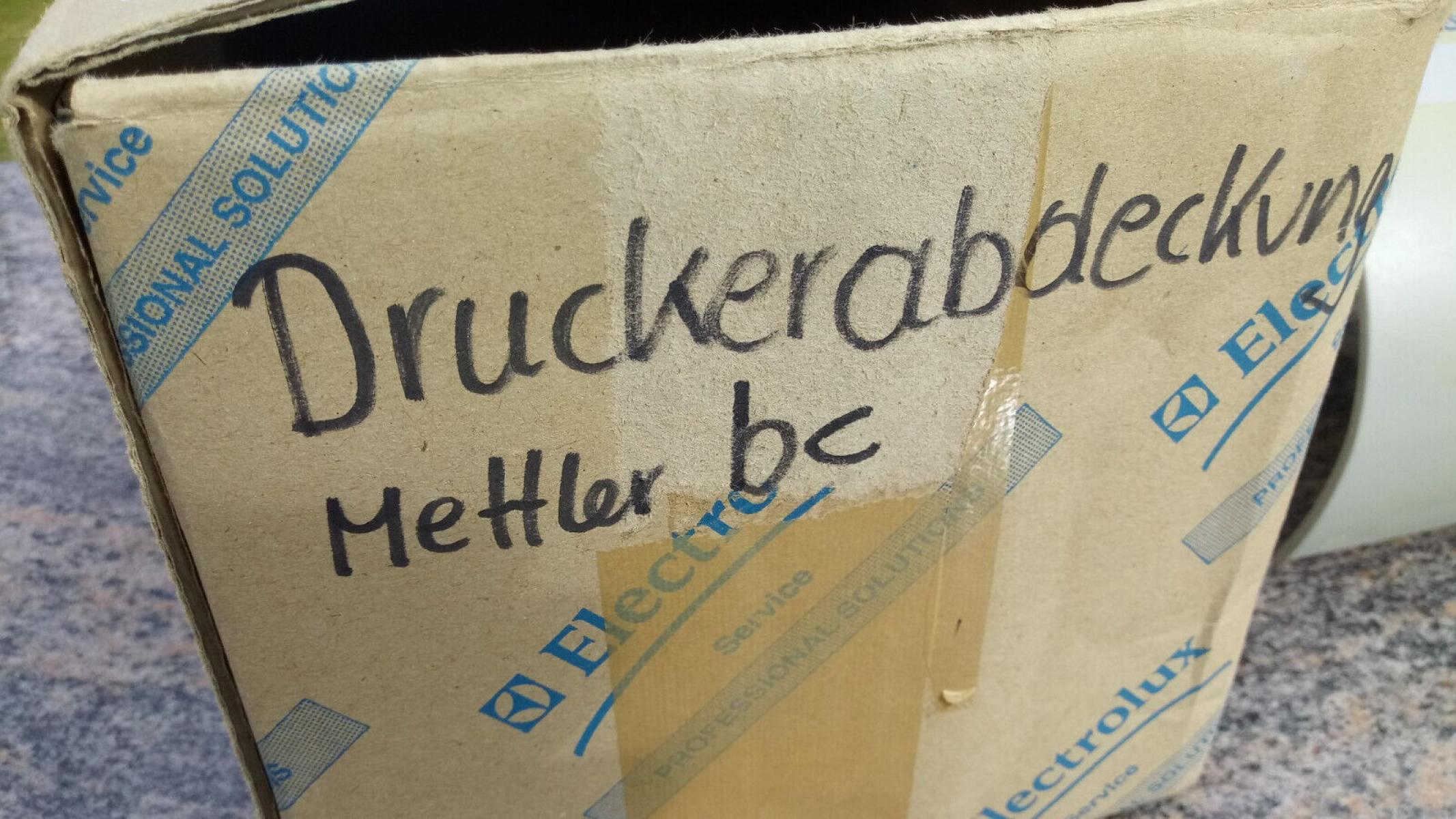 Mettler Toledo Druckerabdeckung Cover bc, € 19,- (8130 Frohnleiten)