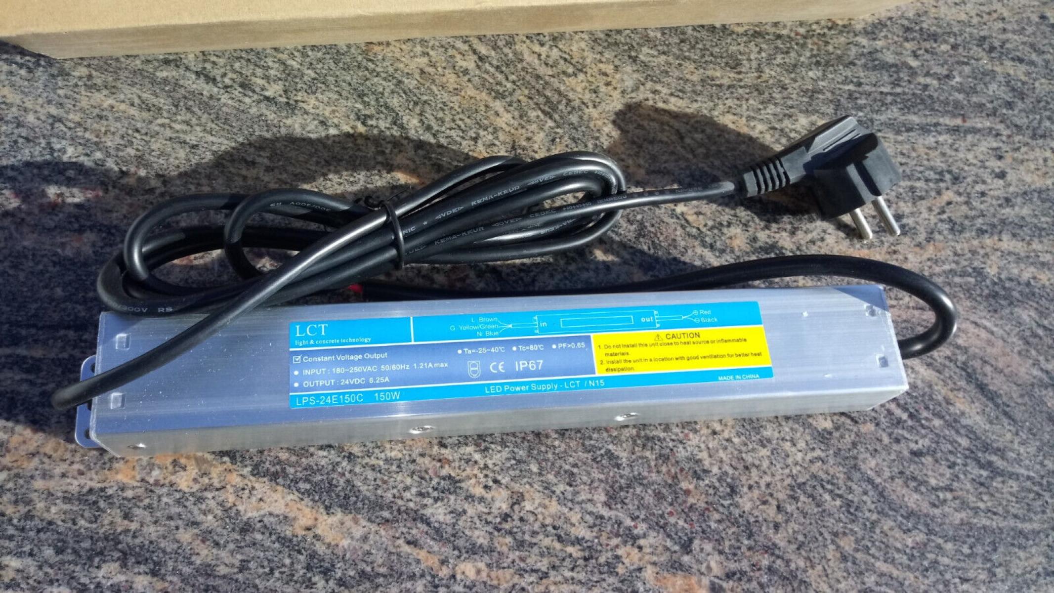 LCT LED Trafo 24V LPS-24E150C 6,25A, € 9,- (8130 Frohnleiten)