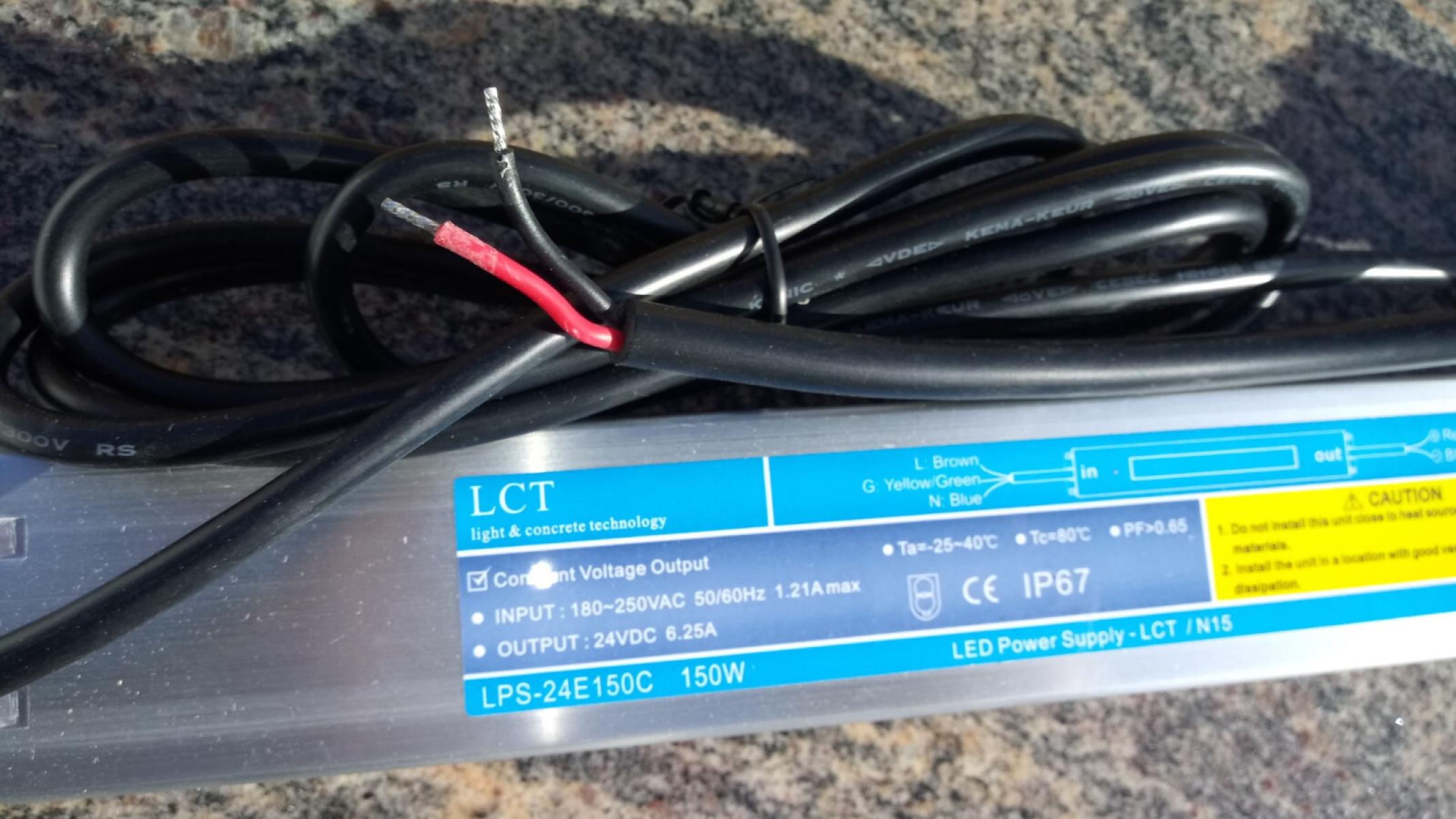 LCT LED Trafo 24V LPS-24E150C 6,25A, € 9,- (8130 Frohnleiten)