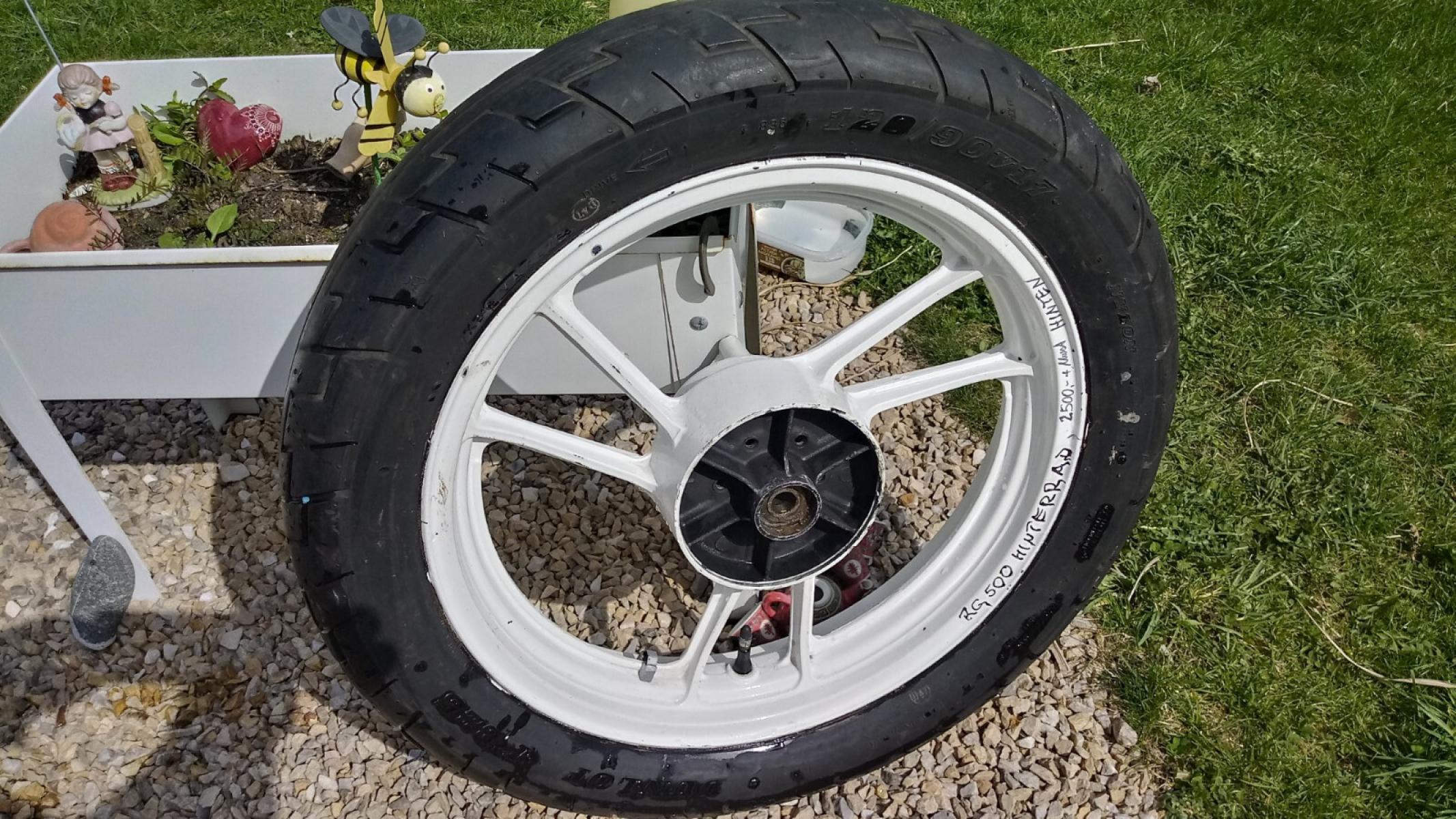 Hinterradfelge Suzuki RG500 Gamma 17 Zoll Wheel Rim Rear, € 99,- (8130 Frohnleiten)