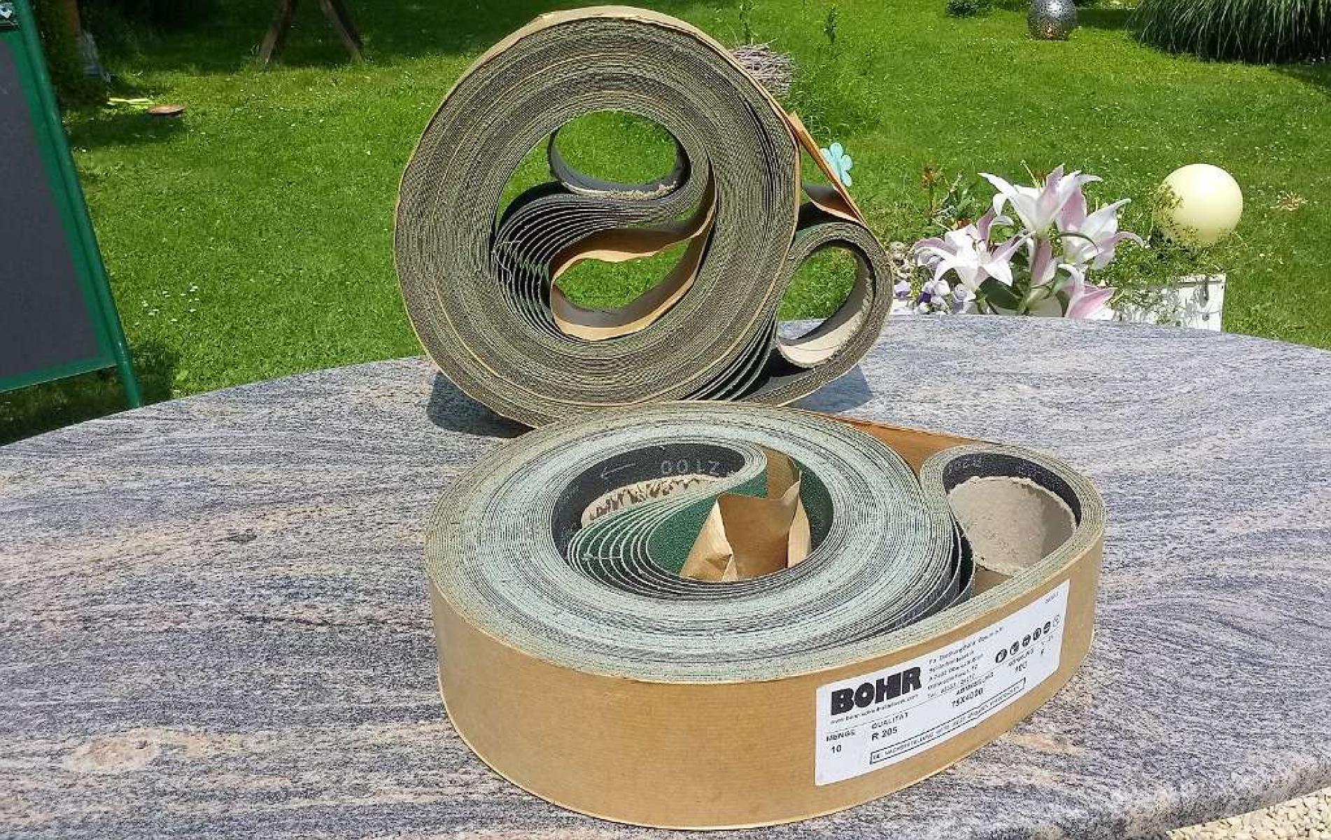 Schleifbänder versch. Grössen von 3M und Sunmight, € 59,- (8130 Frohnleiten)