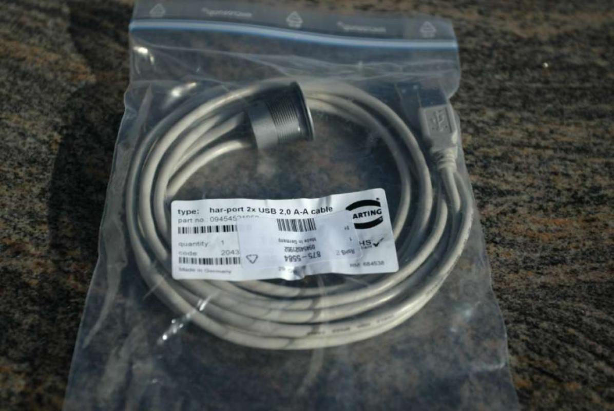 HARTING har-port 2x USB 2,0 A-A Kabel, € 39,- (8130 Frohnleiten)