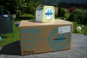 12 x Parafilm M PM996 4x125 ft bzw. 10cm x 38m, € 119,- (8130 Frohnleiten)
