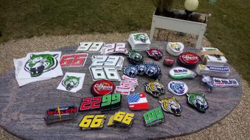 Aufkleber und Aufnäher, Badges, aus dem Motorsportbereich, Nascar, € 2,- (8130 Frohnleiten)